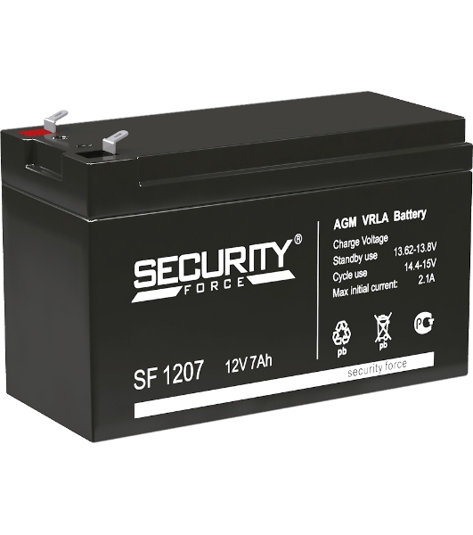 Батарея для ИБП Delta Security Force SF 1207 (12V 7Ah)
