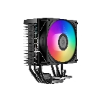 Кулер PCCooler R400 ARGb черный 92мм алюминий+медь 2200r m 30db 4-pin 180W 133мм, фото12