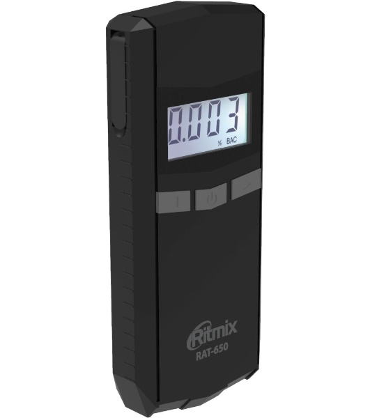 Алкотестер Ritmix RAT-650 электрохимический черный