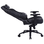 Кресло Cactus CS-CHR-0112BL-M черный, экокожа, 120 кг, подголовник, регулируемые подлокотники, механизм качания, фото23