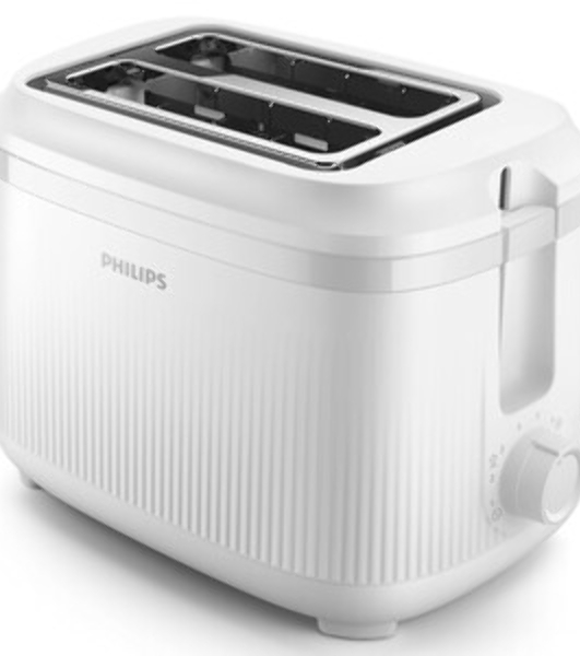 Тостер Philips HD2511/00 белый, 900 Вт, 2 слота