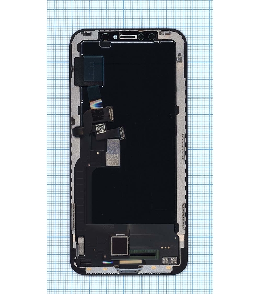 Дисплей для iPhone X в сборе с тачскрином (OLED ALG) черный