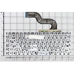 Клавиатура для ноутбука Samsung RC410, черная, фото3