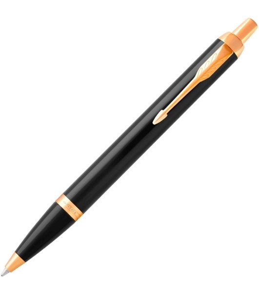 Ручка шариковая Parker IM Core K321 (CW1931666) Black GT, M, синие чернила, подарочная коробка