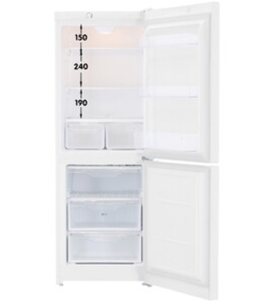 Холодильник Indesit DS 3160 G серый, двухкамерный, 182/87 л., морозилка снизу