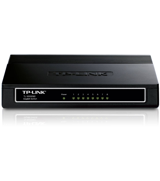 Коммутатор TP-Link SMB TL-SG1008D 8-port Gigabit Switch, plastic case