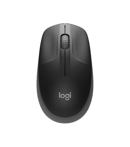 Мышь беспроводная Logitech M190 черный, 1000 dpi, радиоканал, USB, кнопки - 3