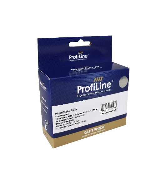 Картридж струйный ProfiLine PL-CN053AE (№932XL) для принтеров HP Officejet 6700 Premium e-All-in-One H711n/7610 Wide Format e-All-in-One/6100 ePrinter H611/6600 e-All-in-One H711g/7110 Wide Format ePrinter H812a Black