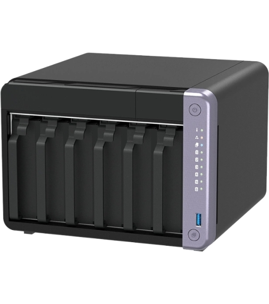 Сетевое хранилище NAS Qnap TS-632X-4G 6-bay настольный Alpine AL-524