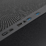 Компьютерный корпус HSPD M520, Mesh Mid Tower, черный, slide TG, 0.45 SPCC, 4x120мм ARGb ATX, mATX, mITX 160/330/184мм 2x2.5', -, 7xPCI 2xUSB-A 3.0, 1xUSB-A 1.0 390x200x449мм, фото14