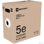 Кабель витая пара Rexant U/UTP, cat.5e, ZH нг(А)-HF, 4PR, 24AWG, INDOOR, SOLID, оранжевый, 305м, фото3