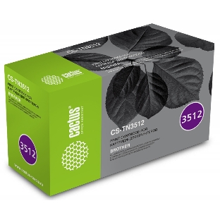 Картридж лазерный Cactus CS-TN3512 черный (12000 стр.) для Brother DCP L6600DWHL/L6250DNHL/L6300DWHL/L6400DWHL/L6400DWTMFC/L6800DWMFC/L6800DWTMFC/L6900DWMFC/L6900DWT
