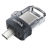 Флешка USB 64 Gb SanDisk Ultra Android Dual OTG, m3.0/USB 3.0, черный, фото3