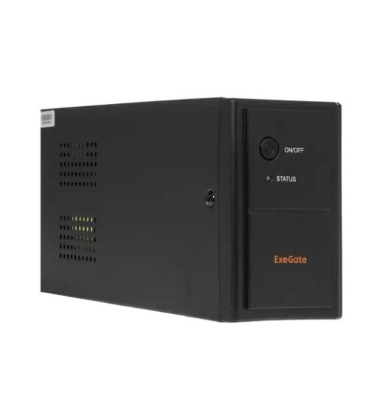 Источник бесперебойного питания ExeGate SpecialPro UNB-800.LED.AVR.EURO 800VA/480W, LED, AVR, 2 евророзетки, черный