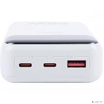 Портативный аккумулятор Perfeo Powerbank LAPTOP 65W 20000 mAh/LED дисплей/PD+QC 3.0/2Type-C/1 USB,max 65W/белый, фото 1