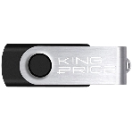 Флешка USB KingPrice KPFD2 (KPFD2A032ABK), 32Gb, USB 2.0, R/W 20/10, черный/сере, фото7