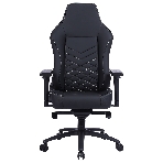 Кресло Cactus CS-CHR-0112BL-M черный, экокожа, 120 кг, подголовник, регулируемые подлокотники, механизм качания, фото21