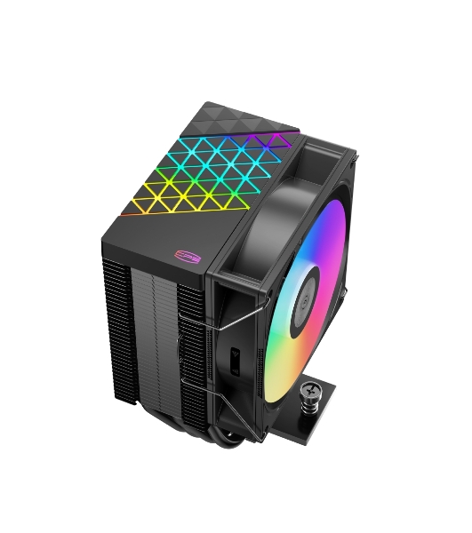 Кулер PCCooler R400 ARGb черный 92мм алюминий+медь 2200r m 30db 4-pin 180W 133мм