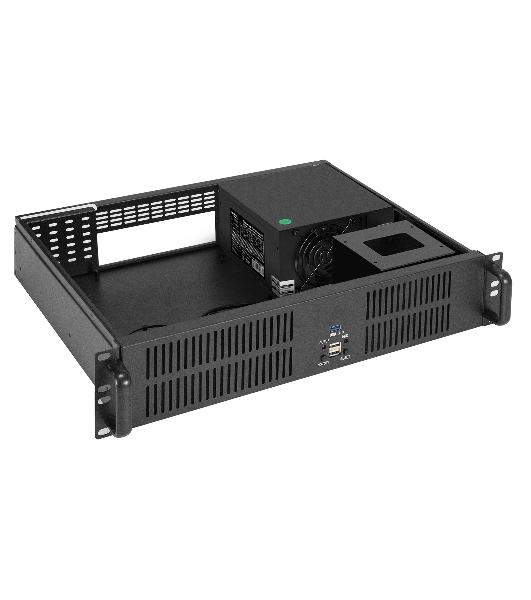 Серверный корпус ExeGate Pro 2U350-33, RM 19', высота 2U, глубина 350, БП 700ADS, 2хUSB+1х USB3.0