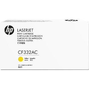 Картридж лазерный контрактный HP 654A Ylw Contract LJ Toner Cartridge