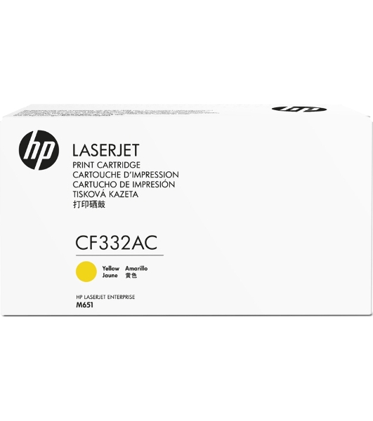 Картридж лазерный контрактный HP 654A Ylw Contract LJ Toner Cartridge