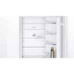 Встраиваемый холодильник Bosch Serie 2 KIV87NS306 белый двухкамерный 209/63л морозилка снизу, фото 1
