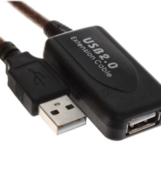 Кабель-удлинитель USB2.0 активный Gembird/Cablexpert UAE-01-10M, AM/AF, 10м