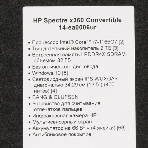 Клавиатура для ноутбука HP Spectre x360 14-ef серебро, фото20