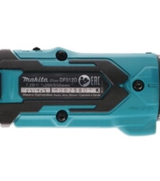 Отвертка аккумуляторная Makita DF012DSE