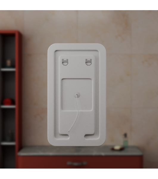 Зеркало Bau Stil 40х70, LeD подсветка, сенсор, антипар, пластиковый защитный корпус