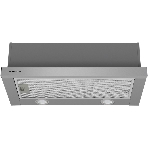 Вытяжка телескопическая HOMSair Flat 50 нержавеющая сталь, 50 см, 520 куб. м/ч, 47 дБ, фото4