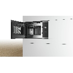 Встраиваемая микроволновая печь Bosch BFL554MS0 нержавеющая сталь/черный, 25 л, 900 Вт, переключатели - поворотный механизм/сенсор, фото3