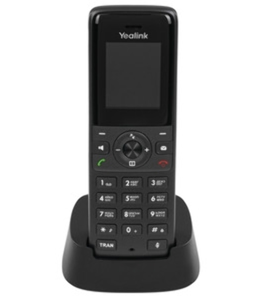 Телефон DECT-трубка Yealink W74H черный