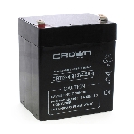 Батарея для ИБП CROWN CBT-12-4.5, напряжение 12В, емкость4,5 А/Ч, размеры (мм)90х70х101, вес 1,48 кг, тип клеммы - F2, тип АКБ - свинцово кислотная с загущеным электролитом в гель, срок службы 6 лет, фото2