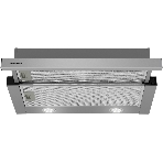 Вытяжка телескопическая HOMSair Flat 50 нержавеющая сталь, 50 см, 520 куб. м/ч, 47 дБ, фото8