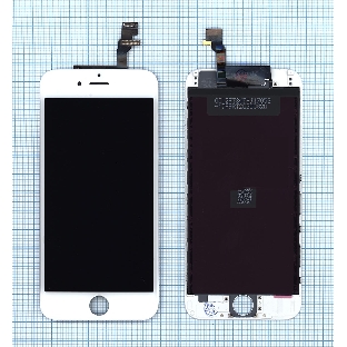 Дисплей для Apple iPhone 6 в сборе с тачскрином AAA белый