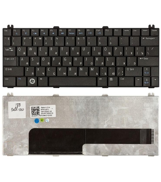 Клавиатура для ноутбука Dell Inspiron Mini 12 1210 черная