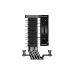Кулер PCCooler R400 ARGb черный 92мм алюминий+медь 2200r m 30db 4-pin 180W 133мм, фото6