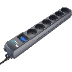 Сетевой фильтр Surge protector Pilot S Max (5 euros + 1GP), 15A/3.5kVA, automatic, 1.8 m, graphite, фото3