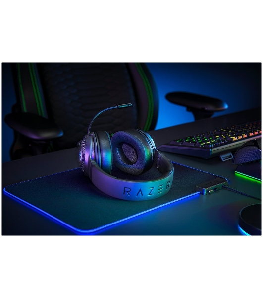 Гарнитура Razer Kraken V3 X чёрный, проводная, USB