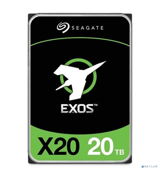 Жесткий диск Seagate HDD 20Tb 7200rpm Server Exos X20 HDD 512E/4KN (3.5' SAS 12Gb/s)