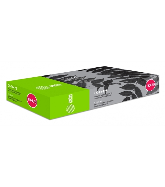Картридж лазерный Cactus CS-TK475 черный (15000 стр.) для Kyocera FS-6025/B/6030