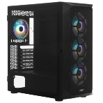 Компьютерный корпус ABR Quantum черный (1хUSB Type-C, 2хUSB 2.0, HD Audio, 4xRGb Fan, ATX, E-ATX), фото12