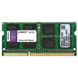 Оперативная память Kingston ValueRAM, DDR3, 8GB (1x8GB), 1600MHz, CL11, SO-DIMM
