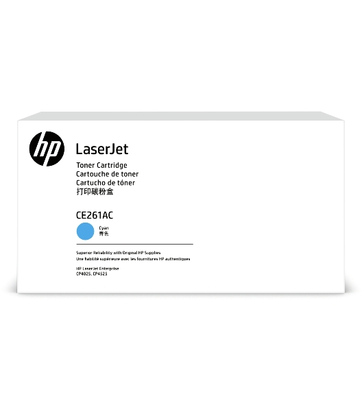 Картридж лазерный контрактный HP Color LaserJet CE261A Contract Голубой Print Cartridge