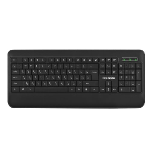 Клавиатура проводная ExeGate Professional Standard LY-E5500M, USB, черный