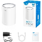 Бесшовный Mesh роутер Cudy M3000(1-PACK) AX3000 10/100/1000/2500BASE-T, белый, фото4