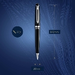 Ручка шариковая Waterman Expert 3 (CWS0951800) Black CT M, синие чернила, подарочная коробка, фото6