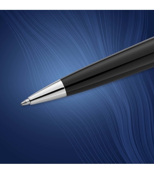 Ручка шариковая Waterman Expert 3 (CWS0951800) Black CT M, синие чернила, подарочная коробка