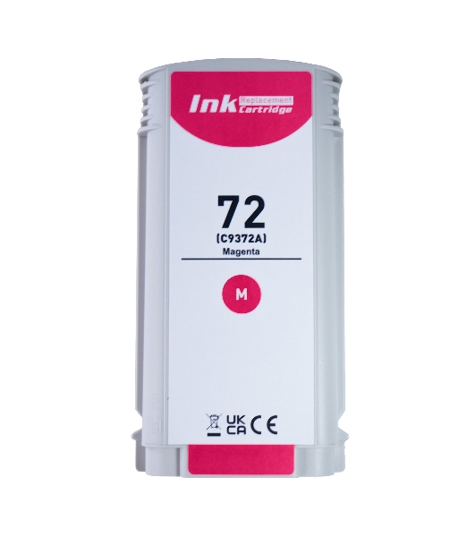 Комплект картриджей Sakura C9372A, C9371A (№72 Magenta/Cyan) для HP, пурпурный/голубой